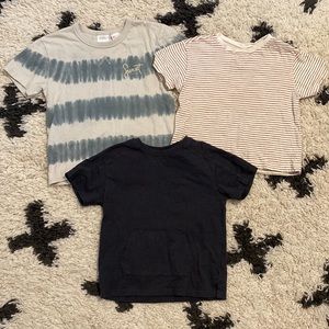 Zara boys shirt sleeve tees